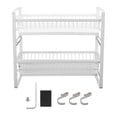 thumbnail image 3 of Escurridor De Platos, Estante De Secado De Platos De Metal PP De 2 Niveles, Duradero, De Gran Capacidad Para Platos ANGGREK 2 Tier Dish Rack, 3 of 8