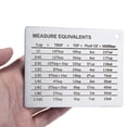 thumbnail image 3 of Coofit Refrigerator Magnet Conversion Chart Stainless Steel Fridge Magnet Fridge Decor, 3 of 10