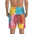 thumbnail image 3 of Daiia Colorful Wool Balls Mens Woven Stretch Pajama Short,Short Pajama Pants-X-Large, 3 of 9