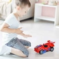 thumbnail image 5 of Toy Cars for Boys 3-6 Year Old Girls with LED Light and Music, Automatic Transforming Dinosaur Car Toys Birthday Gifts for Kids Toddlers, Red, 5 of 7