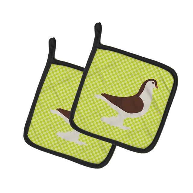 Carolines Treasures BB7769PTHD Grand Pigeon Vert Paire de Porte-Pots