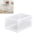 thumbnail image 2 of KAKOWELY Durable Plastic Shoe Storage Container with Transparent Design for Easy Access and Home,13.58"X10.63"X7.48", 2 of 5