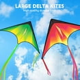 thumbnail image 3 of Joyfy 3 Packs Large Delta Kite, Easy to Fly for Kids and Adults with 328ft String, Large Delta Beach Kite for Outdoor Games and Activities, 3 of 8