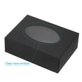 thumbnail image 5 of Uxcell 4"x3"x1" Paper Soap Box with Window Homemade Soap Boxes Oval Presents Packaging Boxes, Black 30 Pack, 5 of 6