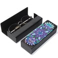 thumbnail image 1 of Estuche de almacenamiento para gafas de cuero con DIY Flores Mandala Cgtredaw, 1 of 9
