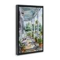 thumbnail image 4 of Stupell Industries Summer Plant Filled Porch Buildings & Architecture Painting Black Floater Framed Canvas Art Print Wall Art, 21 x 31, 4 of 10
