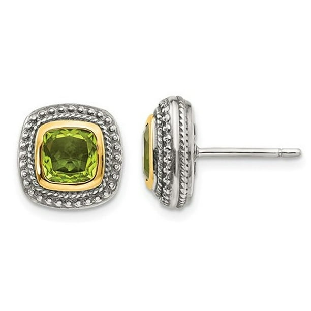 Peridot earrings deals walmart