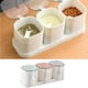 thumbnail image 1 of Caja de especias con tapa Caja de condimentos Contenedor Coctelera de especias Suministros de cocina Botella de condimentos de vinagrera para Sal Blanco a BLESIY Botella de condimento, 1 of 7
