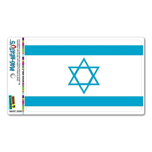 Israel Flag MAG-NEATO'S(TM) Car/Refrigerator Magnet