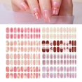 thumbnail image 2 of Pack of 22 Nail Stickers Creative Adhesive Nail Art Decal Manicure Decoration Nail Polish Full Cover Press On Nail Strip, 2 of 4