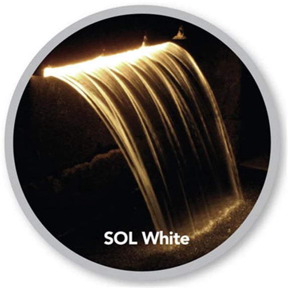Atlantic Water Gardens CF36SW Colorfalls 36 in. - SOL White