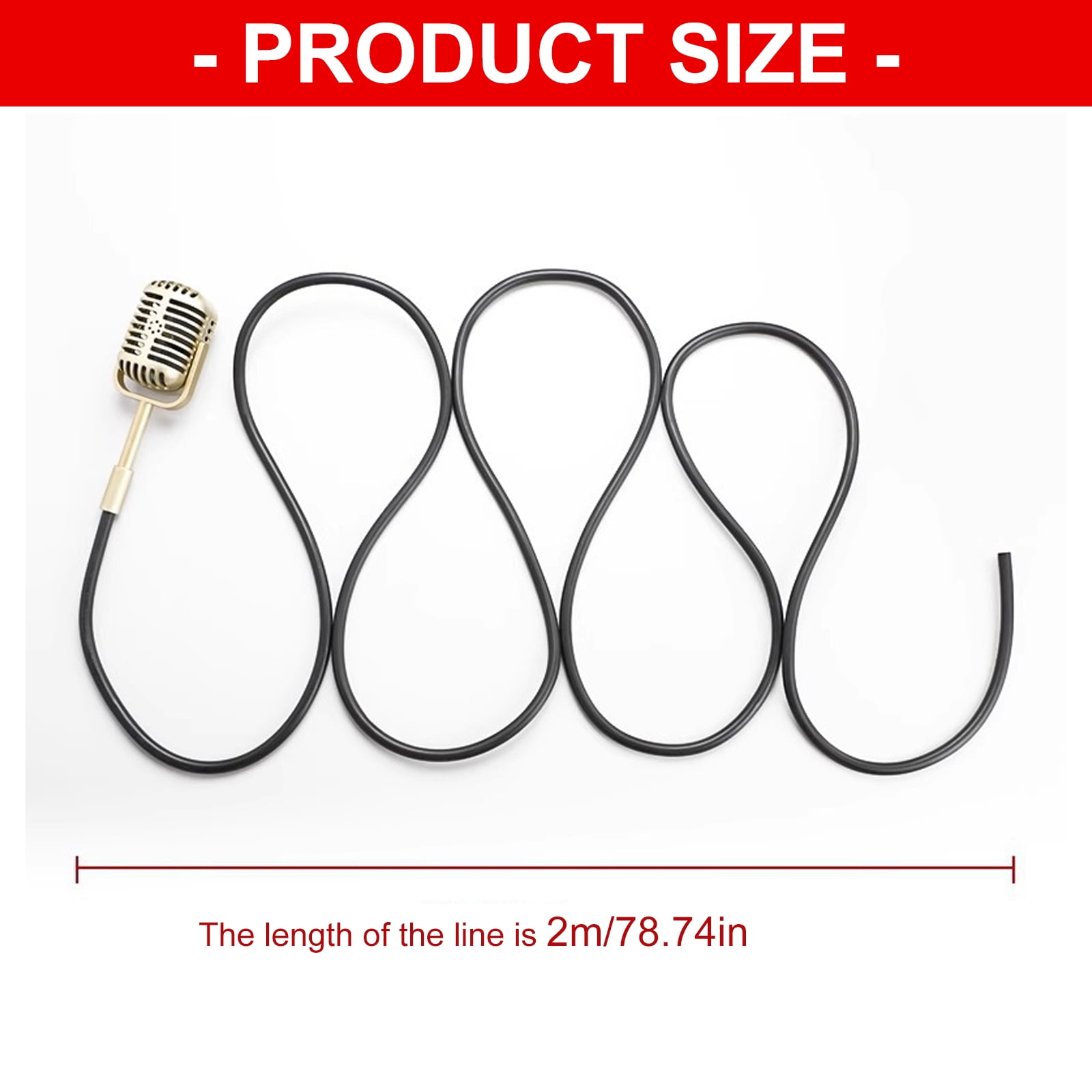 Vintaged Retro Microphone Durability Metal for Photography Studio Home Decor Video Recording Accessories