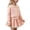 Pink, variant on Kezqiaxn Cute Two Piece Outfits for Girls Long Sleeve Collared Knit Top and Skirt Lounge Set Winter School Kids Clothes Size 1-8