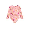 thumbnail image 2 of Jessica Simpson Toddler Girl One- Piece Long- Sleeve Swimsuit, Size 12M- 5T, 2 of 3
