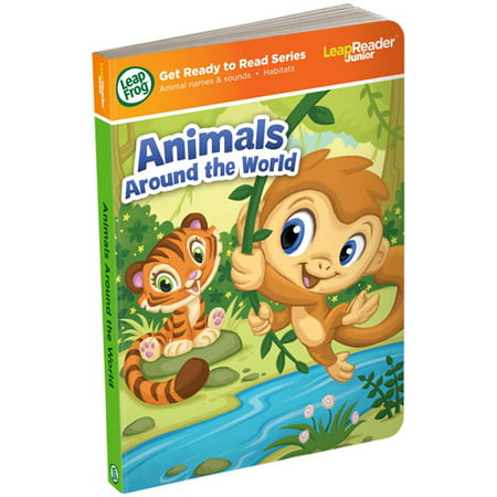 LeapFrog LeapReader Junior Book Animals Around the World (works with Tag Junior)