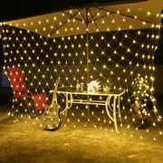 Hxroolrp LED String Decorative Lights Net for Christmas Wedding Garden Decoration Home YE