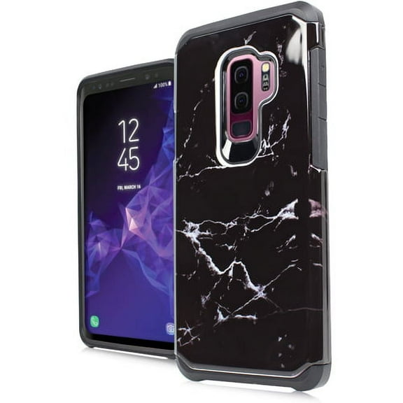 GSA Astronoot Image Marble Case for Samsung Galaxy S9 Plus - Black