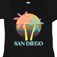 thumbnail image 4 of Inktastic San Diego California Beach Vacation Girls Baby Bodysuit, 4 of 5