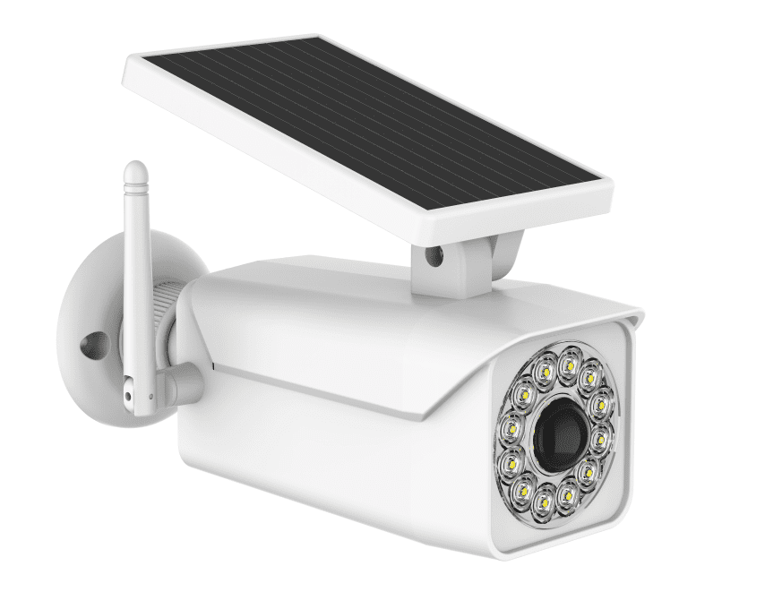 Hyper Tough Solar Motion Security Light, Simulated Camera, White, 120° Beam Angle, 800 Lumens