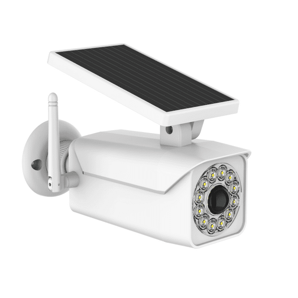 Hyper Tough Solar Motion Security Light, Simulated Camera, White