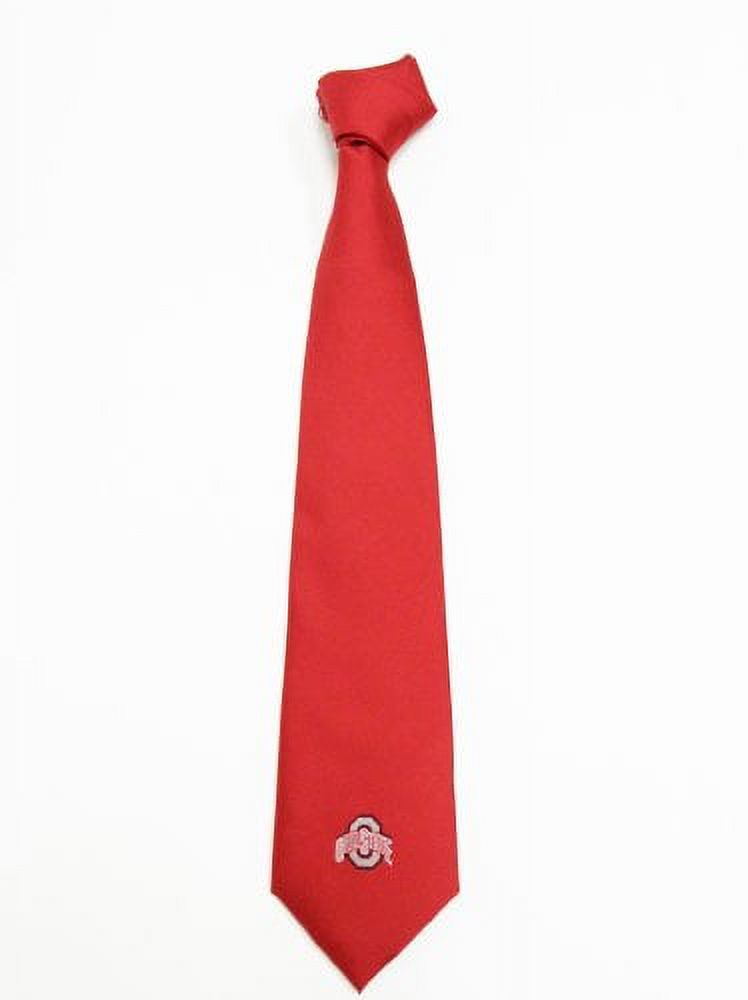 Ohio State Buckeyes Solid Necktie - Donegal Bay - Unisex - One Size