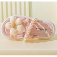 thumbnail image 5 of Eltusu Girls Summer Slippers, Open Toe Flat Beach Non-Slip Sandal Slide Shoes Pink Size 4.5-5.5 T, 5 of 7