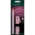 thumbnail image 1 of Faber-Castell Sparkle Pencil Set - Two Pencils Lead B with Eraser and Sharpener - Rose/Grey (218480), 1 of 5