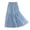 Blue, variant on Women's Skirts,Womens Chiffon Retro Maxi Skirt Vintage Ankle-Length Skirts Pink,One Size