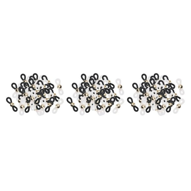 relayinert 50Pcs Stylish Eye Glasses Spectacle Chain Strap Holder Loop Ends Type A 50 Pcs 3Set
