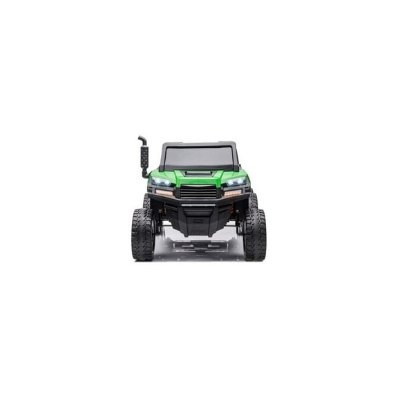 HomeStock Rustic Refinement Tractor Trailer 6 Wheel 24V 2 Seater