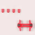 thumbnail image 4 of 5 Pcs Verrous d'Arbre à Came Rouge Outil de Verrouillage de Came Portable Ensemble de Pinces de Came Kit de Verrouillage pour Moteurs à Came Simple Double Came Quatre Cames, 4 of 9