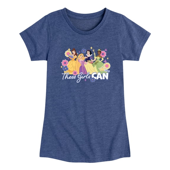 Disney Princess - These Girls Can Toddler Short Sleeve Graphic T-Shirt