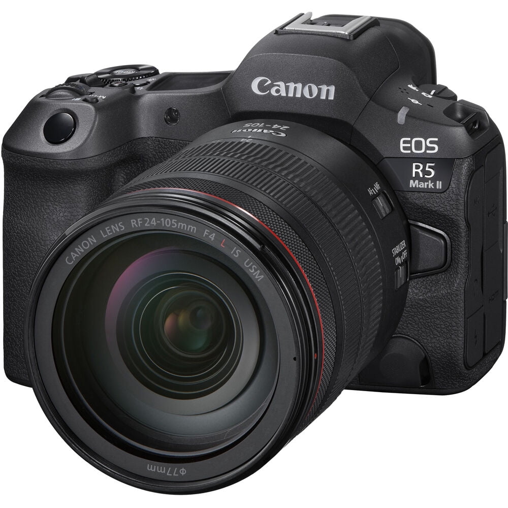 Canon EOS R5 DSLR Mirrorless Camera + RF 24-105mm F4 L Lens Kit