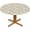C, variant on Square Tablecloth 52 x 52 Inch, Farmhouse Taupe Floral Kitchen Square Table Cloth Washable Table Cloth Cloth Table Cover for Buffet Table, Parties, Holiday Dinner, Wedding