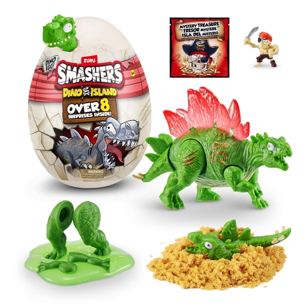 Toy ZURU SMASHERS Dino Island Mini Egg Stegosaurio +5 años