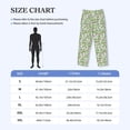 thumbnail image 4 of Susaid Happy Frogs Print Mens Pajama Pants Set Sleep & Lounge Pants, PJ Bottoms with Pockets and Button Fly-Small, 4 of 6