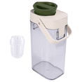 thumbnail image 2 of 1LCold Brew Coffee Maker,Heavy Duty Coffee Jar with Handle,LeakProof Lid,Ideal for Cold Coffee Brewing,Kitchen Essential, 2 of 7