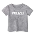 thumbnail image 3 of NINGMENG Juniors Garçons Chemises & Hauts Décontracté Col Rond Manches Courtes avec Imprimé Lettre Confortable Coupe Ample Chandail Tee-Shirts Extérieur, Gris, 10-11 Ans, 3 of 3