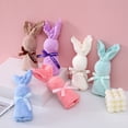 thumbnail image 4 of Kaireo Desktop Dress Up, Bunny Shape Gift Towel, Desktop Ornament, a Little Rabbit Ornament, 4 of 9