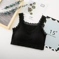 thumbnail image 2 of New Women's Wireless Bralette Solid Color Seamless Lingerie Top Anti Light Lace Bra Vest Comfortable Sexy Underwear for Female, 2 of 2