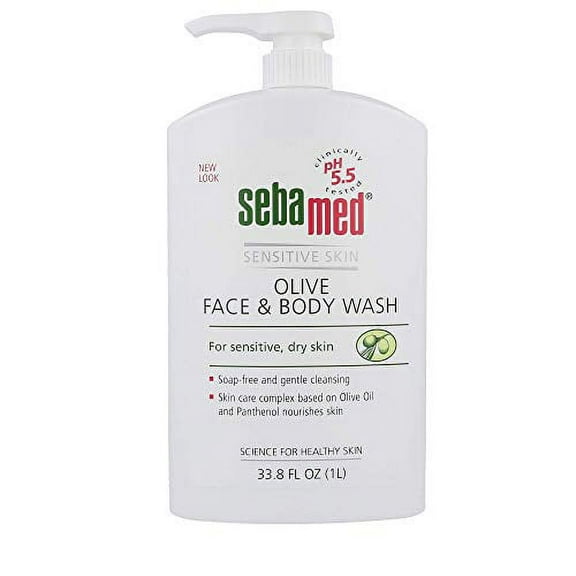 Sebamed Sebamed Olive Face and Body Wash, 33.8 Fluid Ounce