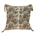 thumbnail image 7 of Parkland Collection Marjoram Transitional Beige & Gold Throw Pillow, 7 of 7