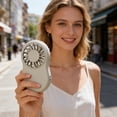 thumbnail image 3 of BotaniNest Portable Pocket Fan Lightweight And Portable Ergonomically Designed For Comfortable Grip. Rechargeable Portable Outdoor Fan With 5 Adjustable Wind Speeds., 3 of 6