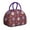 Purple-6, variant on Mexican Skull Lunch Box with Butterflies and Roses, Artistic Retro Gothic Design, Insulated and Leakproof Tote Bag for Women, Office, or Picnic Use