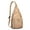 Beige, variant on Funny Pizza Sling Backpack for Pizza Lovers – Cartoon Pepperoni & Cheese Print Crossbody Daypack for Teens, Women & Foodies – Lightweight & Cheesy Design for Travel, Hiking, School, Pizza Parties