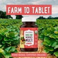 thumbnail image 2 of Mama Natural Organic Women's Multivitamin – Whole Food Based, 1 A Day Vegan Tablet – USDA Organic, Non-GMO, Clean Label Multivitamin for Women – 30 Day Supply with Iron & Methylated B12, 2 of 9