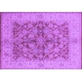 thumbnail image 1 of Ahgly Company Indoor Rectangle Oriental Purple Industrial Area Rugs, 4' x 6', 1 of 4