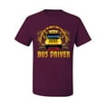 thumbnail image 2 of Wild Bobby, Transporting the Worlds Most Precious Cargo Bus Driver Cars and Trucks Men's Graphic T-Shirt, Maroon, Small, 2 of 3