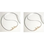 Salter 16SOFT Nasal Cannula with 14 Foot Oxgn Supply Tubing (Pack 2)