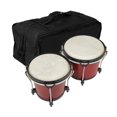 thumbnail image 3 of TISHITA Bongo Drum Playing Musical Educational Instrument for Children Professionals red color, 3 of 8